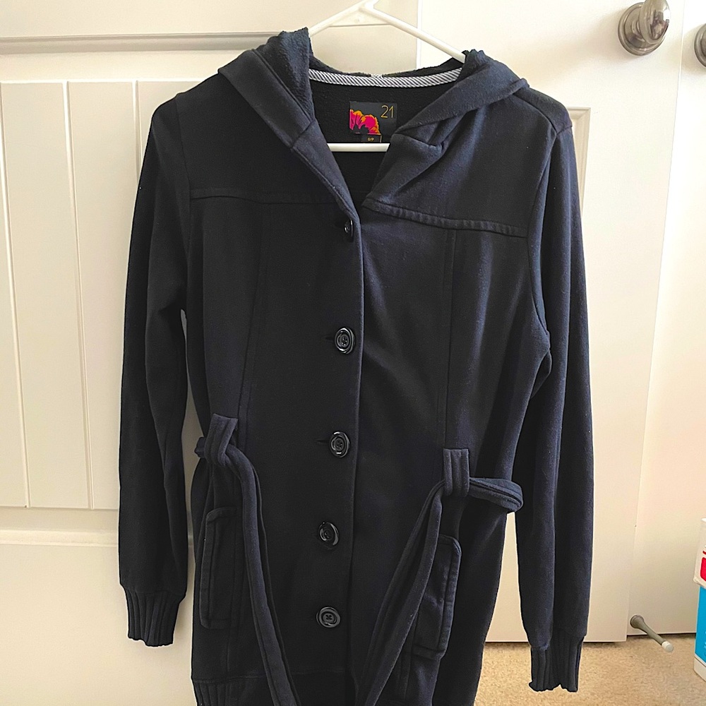 Black forever 21 coat